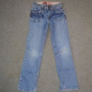 Preowned girls sz 7 Yes jeans boot cut